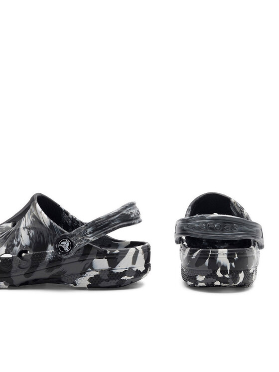 Crocs Crocs Şlapi C-BAYA MARBLED CLOG 206935-066 Negru