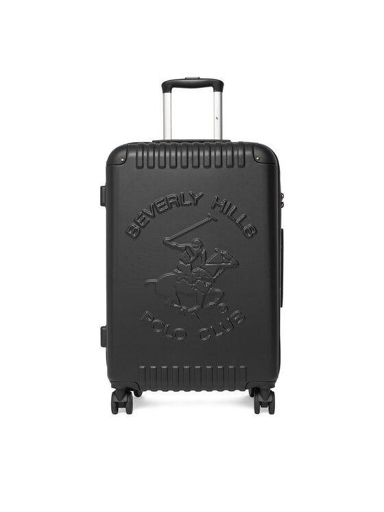 Beverly Hills Polo Club Beverly Hills Polo Club Walizka średnia CEO-BHPC-M-001-08-BLACK Czarny