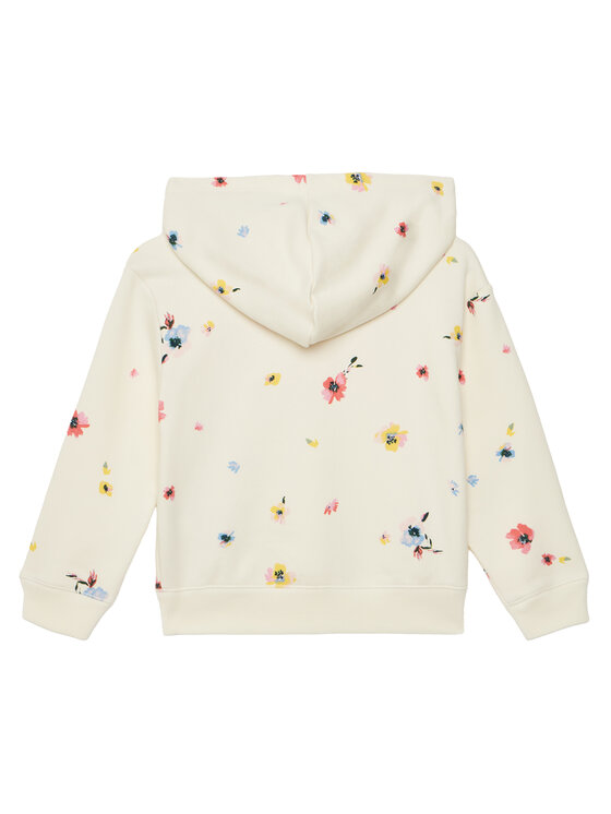 Gap Gap Majica dugih rukava 724997-05 Écru Regular Fit