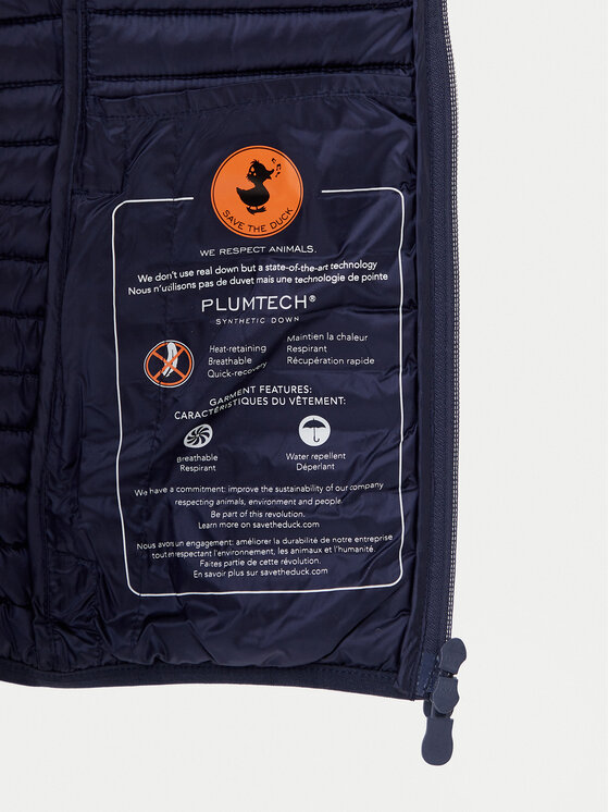 Save The Duck Save The Duck Bunda pro přechodné období D33620W IRIS20 Tmavomodrá Regular Fit