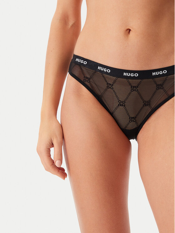 HUGO HUGO Klassischer Damenslip 50535248 Schwarz