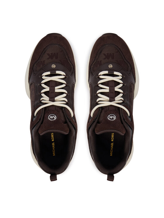 MICHAEL Michael Kors MICHAEL Michael Kors Сникърси 43F6BWFS2Y Тъмнокафяв