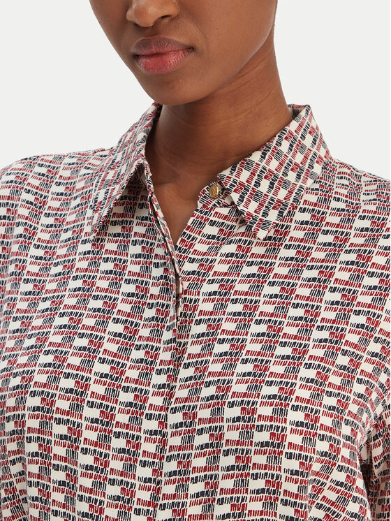 Tommy Hilfiger Tommy Hilfiger Сорочка WW0WW48180 Кольоровий Regular Fit