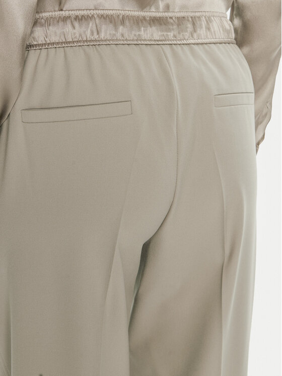 Marella Marella Pantaloni di tessuto Cammino 2423136045 Beige Regular Fit