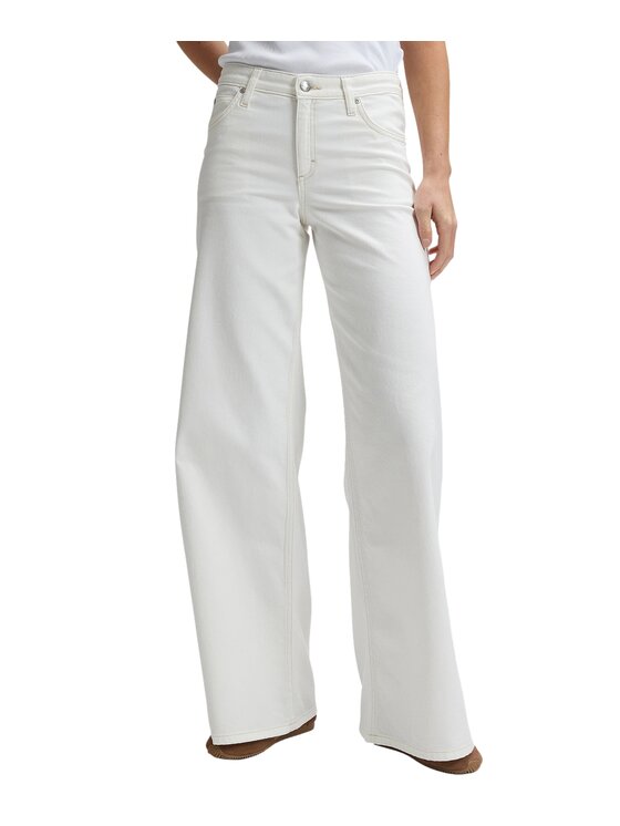 Lee Lee Jeansy HOPE Biały Loose Fit