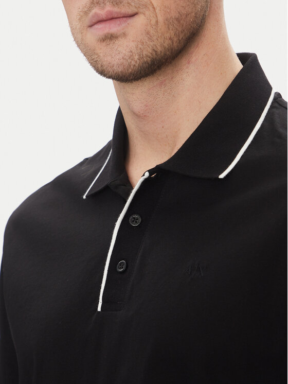 Armani Exchange Armani Exchange Pólóing XM000739 AF10364 UC001 Fekete Regular Fit