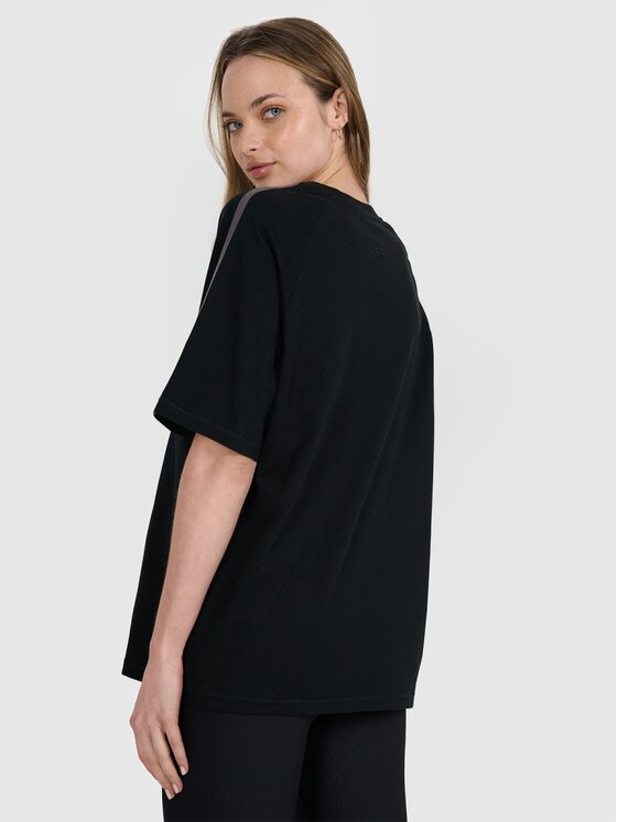 4F 4F T-shirt 4FRSS25TTSHF2791-20S Nero Oversize