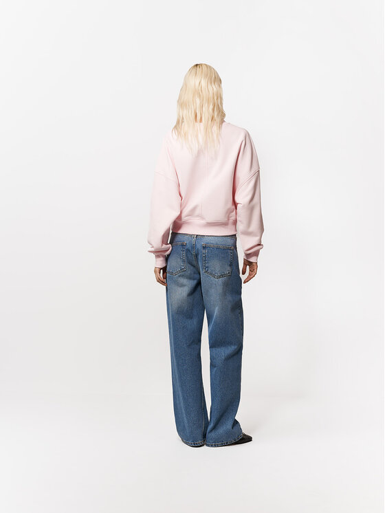 La Mania La Mania Mikina NUVOLA Růžová Basic Fit