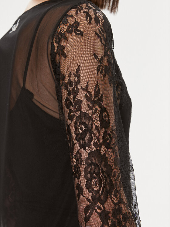 Liu Jo Liu Jo Halenka 5F3083 J4583 Černá Regular Fit