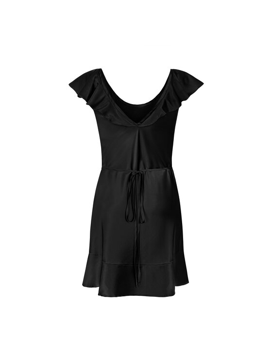 Melismee Stockholm Melismee Stockholm Sukienka letnia SUKIENKA RIMA CLASSIC Czarny A-Line Fit