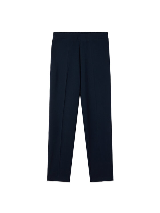 Oltre Oltre Pantaloni di tessuto P273J102543N034 Blu Regular Fit
