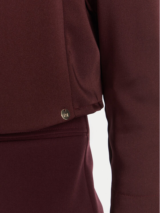 Rinascimento Rinascimento Bolero CFC0125060003 Tamnocrvena Regular Fit