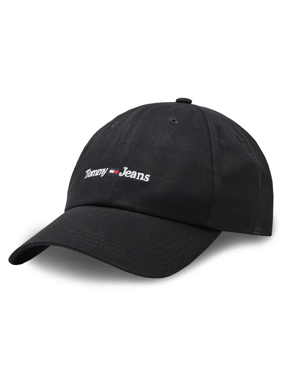 Tommy Jeans Cap Sport AW0AW14596 Schwarz