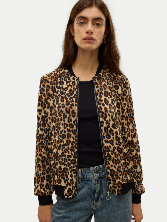 Vero Moda Vero Moda Яке бомбър Coco 10250707 Кафяв Regular Fit