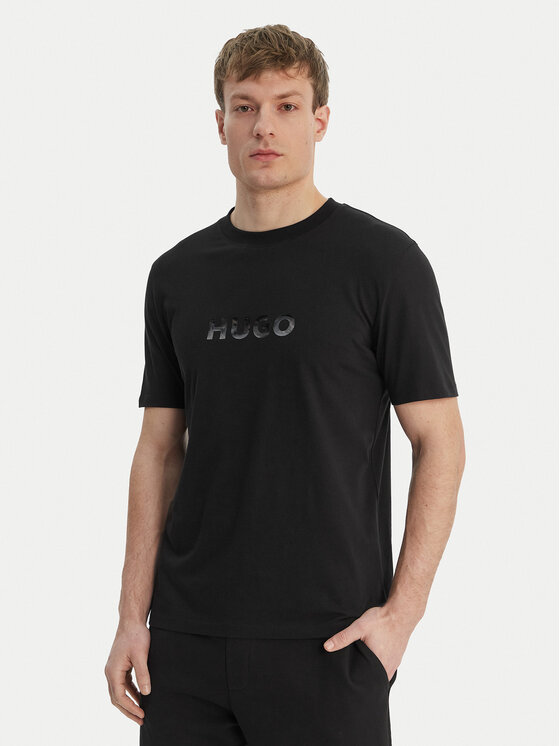 HUGO HUGO T-Shirt Dumeo 50557437 Černá Regular Fit