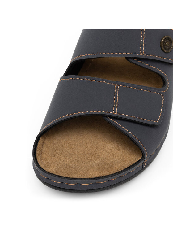 Inblu Inblu Klapki 06080A00 Granatowy