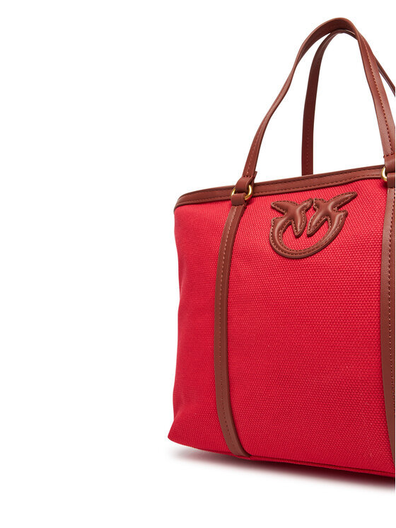 PINKO PINKO Handtasche Miranda Shopper Classic PE 25 PLTT 104714 A2G2 Rot