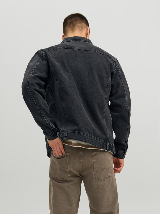 Jack & Jones Jack & Jones Jeansová bunda Jean 12223613 Černá Regular Fit