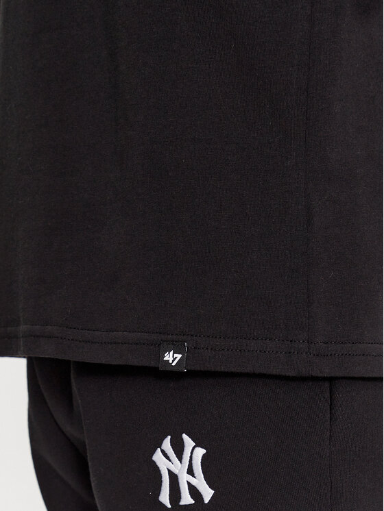 47 Brand 47 Brand Marškinėliai New York Yankees BB017TEMIME568336JK Juoda Regular Fit