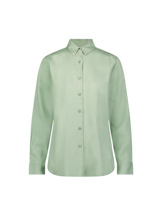 Lee Lee Koszula POCKETLESS SHIRT 112355137 Zielony Regular Fit