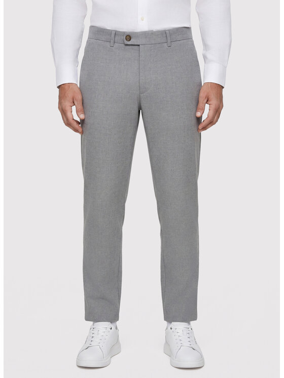 Pako Lorente Pako Lorente Chinosy P26WF-WX-005 Szary Regular Fit