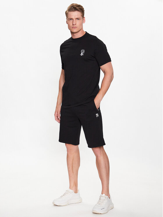Pantaloncini sportivi 705046 532900 Nero Regular
