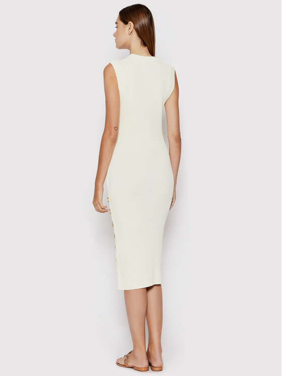 Notes Du Nord Notes Du Nord Džemper haljina Dora 12701 Bež Slim Fit