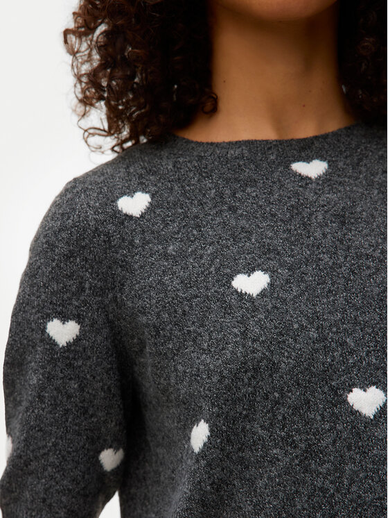Vero Moda Vero Moda Pulover Doffy 10330793 Siva Regular Fit