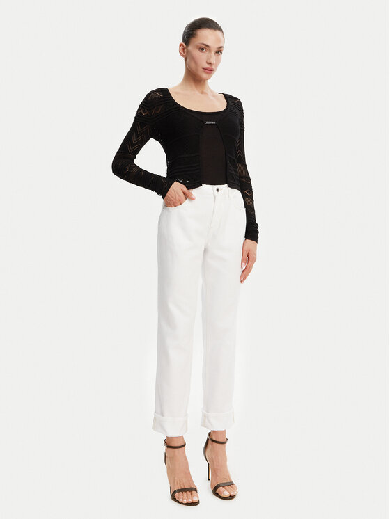 Guess Guess Kardigán W5GR15 Z3E22 Čierna Regular Fit