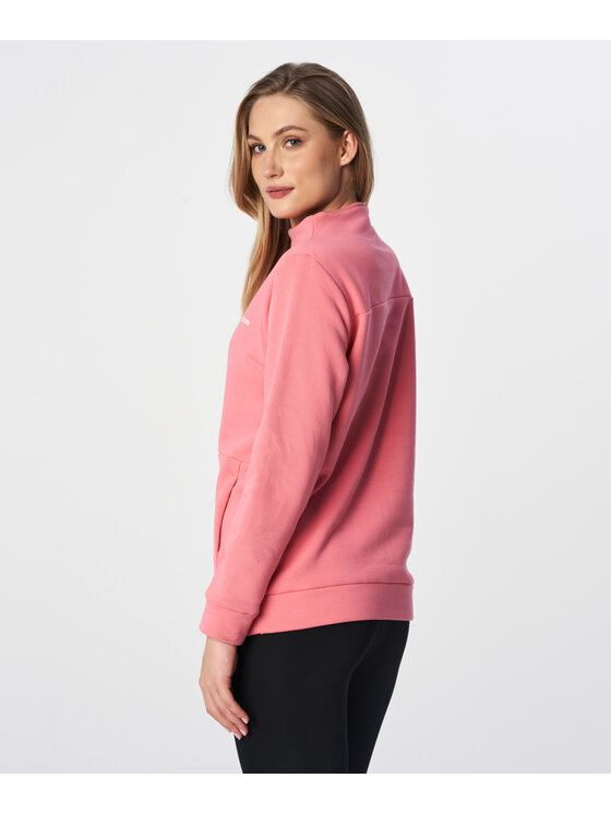 Carpatree Carpatree Bluza FunnelBlouse Różowy Relaxed Fit