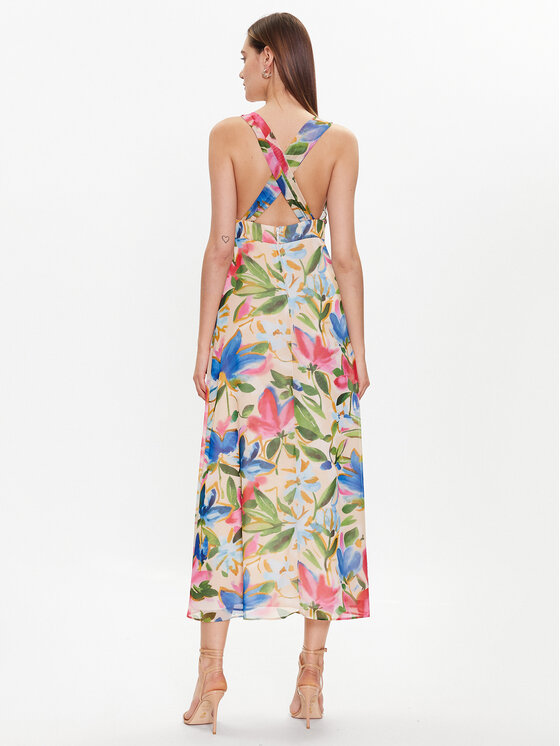 NAF NAF NAF NAF Igapäevane kleit Laquarelle XENR44 Beež Regular Fit