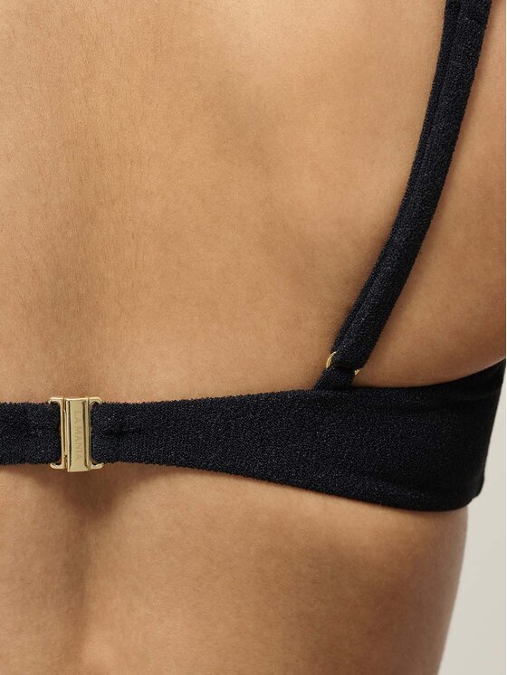 La Mania La Mania Top AURORA Nero Classic Fit