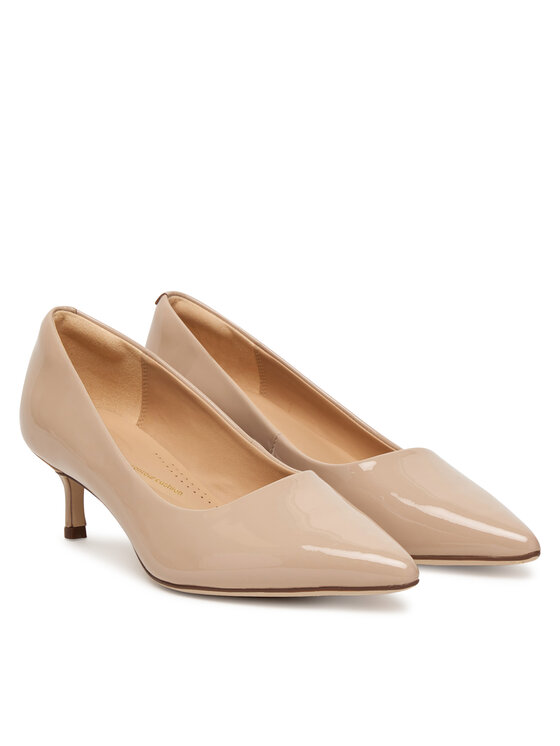 Clarks Clarks Czółenka Zarey Court 26183154 Beżowy