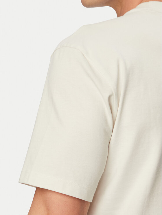 HUGO HUGO T-Shirt Dumeon 50557445 Krémová Regular Fit