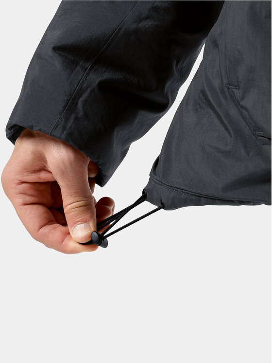 Jack Wolfskin Jack Wolfskin Μπουφάν χειμωνιάτικο Textor Utility Jkt 1116101 Μαύρο Regular Fit