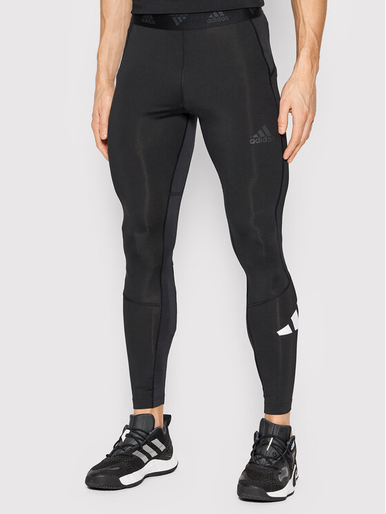 adidas Leggings Techfit GL0452 Nero Slim Fit • Modivo.it
