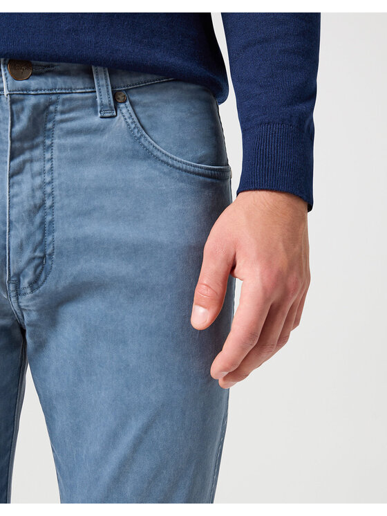 Wrangler Wrangler Jeansy LARSTON Niebieski Slim Fit