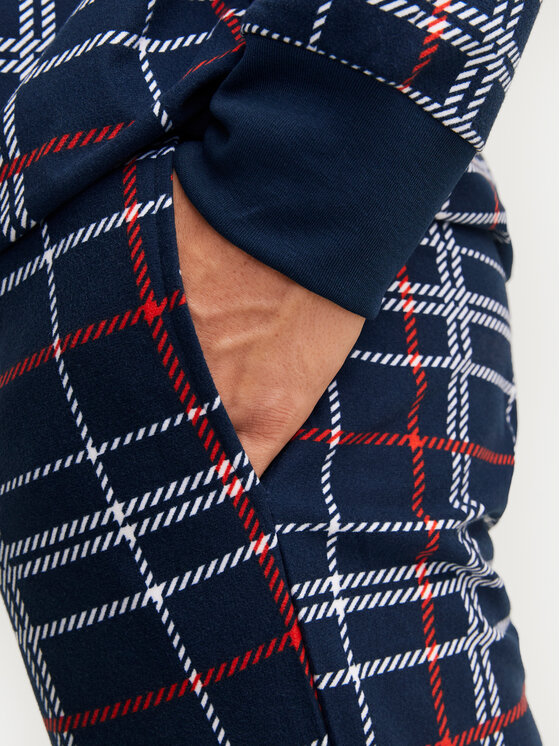 Jack & Jones Jack & Jones Пижама 12268512 Тъмносин Loose Fit