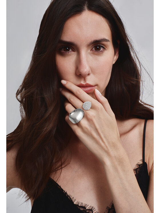 Breil Breil Anello B WHISPER GLOW Argento