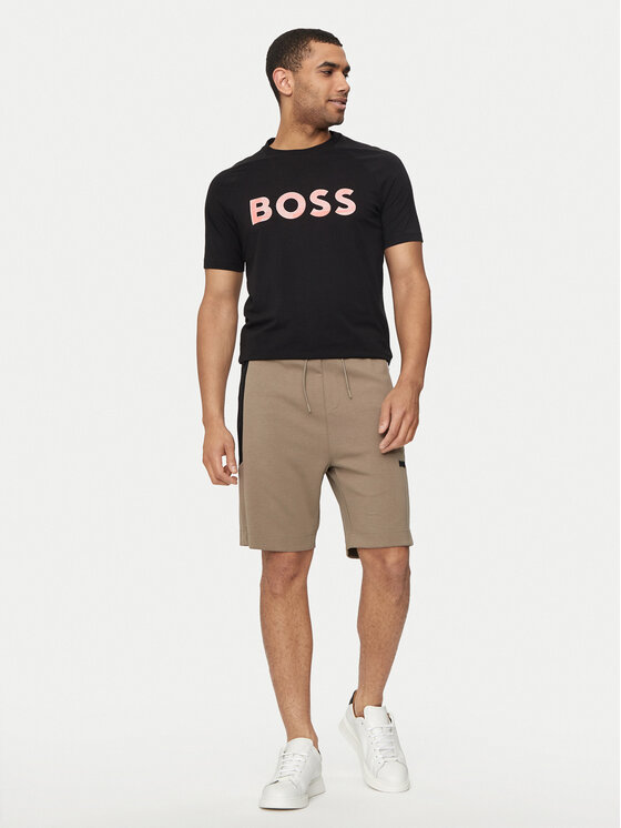 BOSS Boss T-Shirt Teebero 1 50512999 Czarny Regular Fit