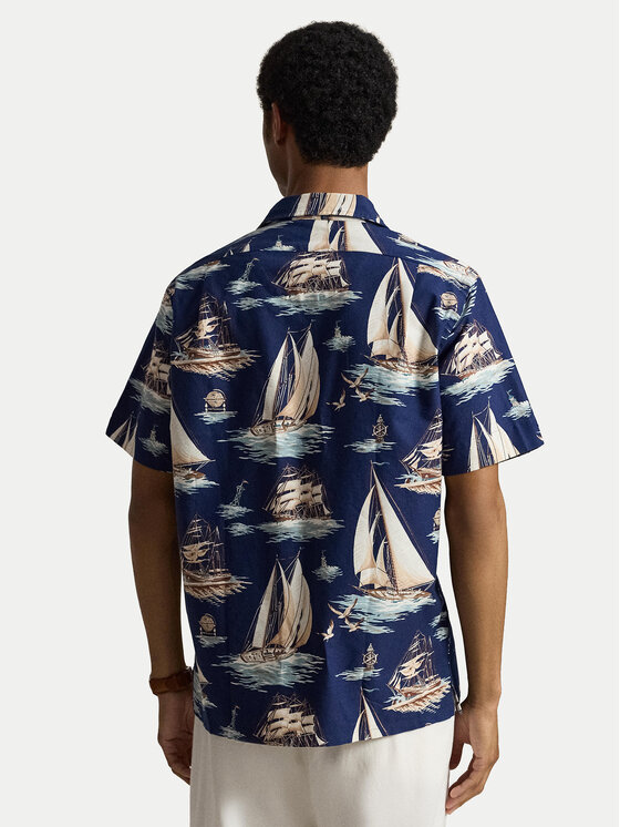 Polo Ralph Lauren Polo Ralph Lauren Košeľa 710B18631001 Tmavomodrá Regular Fit