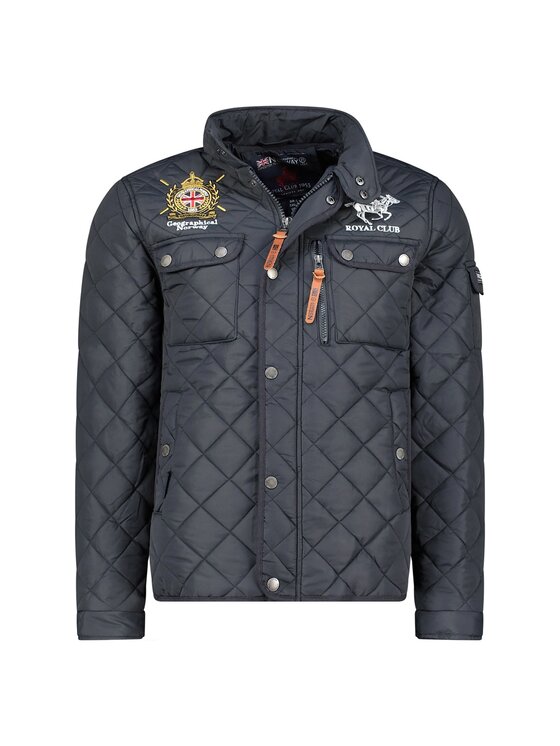 Geographical Norway Geographical Norway Kurtka przejściowa WY4492H/GN-MARINE Granatowy Regular Fit