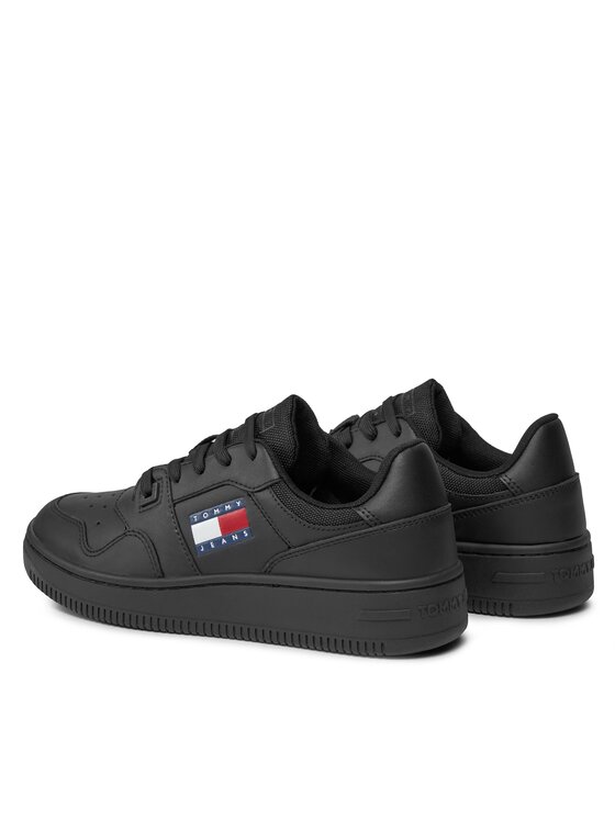 Tommy Jeans Tommy Jeans Sneakersy Tjw Retro Basket Ess EN0EN02505 Čierna