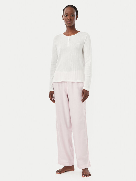 LAUREN RALPH LAUREN LAUREN RALPH LAUREN Pijama ILN72537 Roz deschis Regular Fit