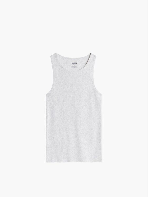 Atlantic Atlantic Podkoszulek basic Szary Regular Fit