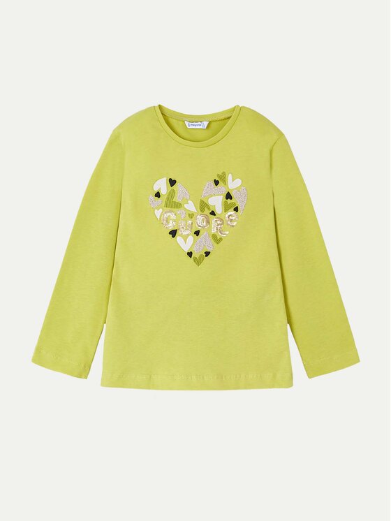 Mayoral Mayoral Komplet bluza in legice 4713 Rumena Regular Fit