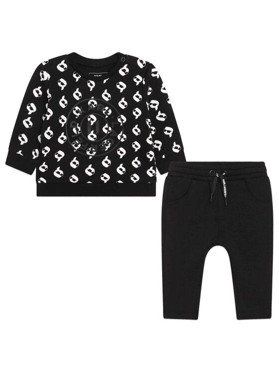 Karl Lagerfeld Kids Karl Lagerfeld Kids Zestaw dla niemowląt Z98148/09B Czarny Regular Fit