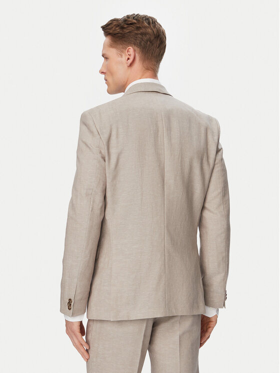 HUGO HUGO Oblek Arti/Hesten242V1X 50559671 Béžová Extra Slim Fit