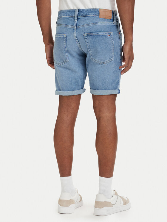 Tommy Jeans Tommy Jeans Дънкови шорти Scanton DM0DM22981 Светлосин Slim Fit