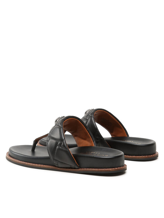 Kurt Geiger Kurt Geiger Žabky Kensington T-Bar Chunky 9819900109 Černá